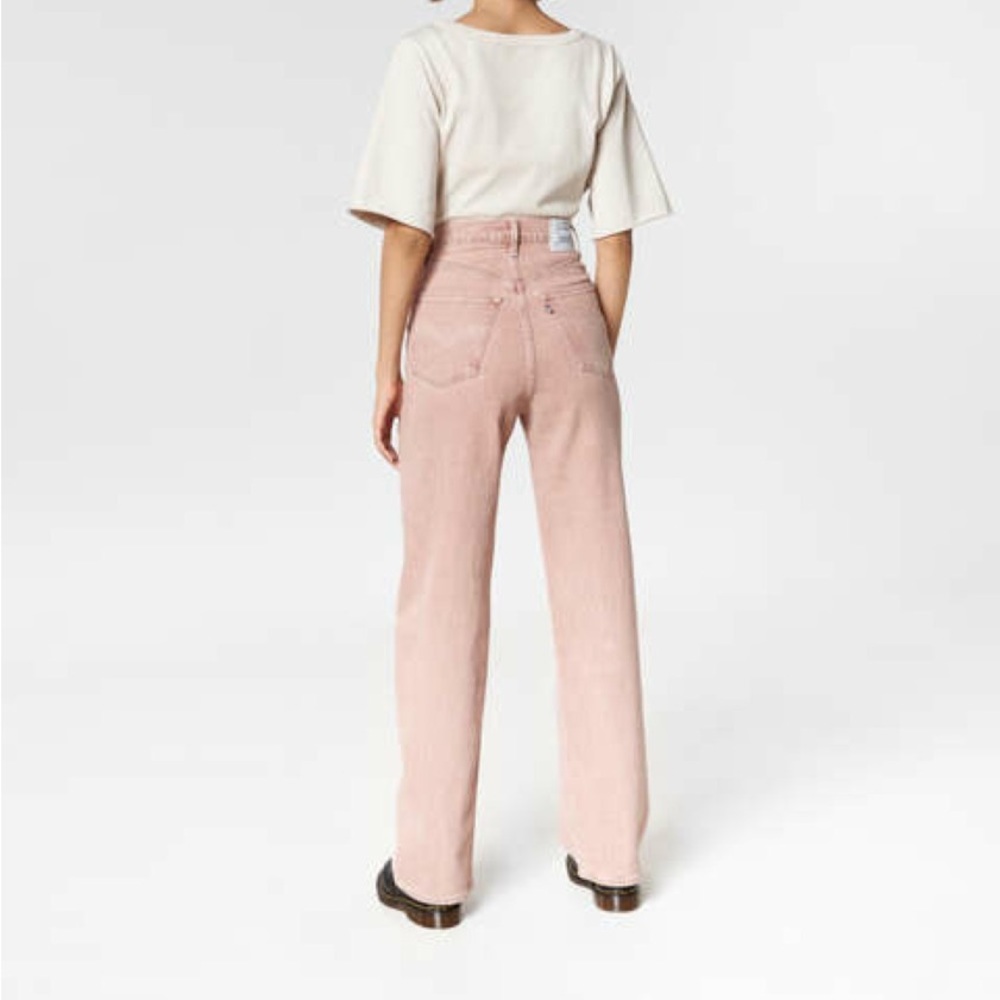 New Levi’s Made and Crafted High Loose Women's Jeans pink sand - Picture 4 of 11